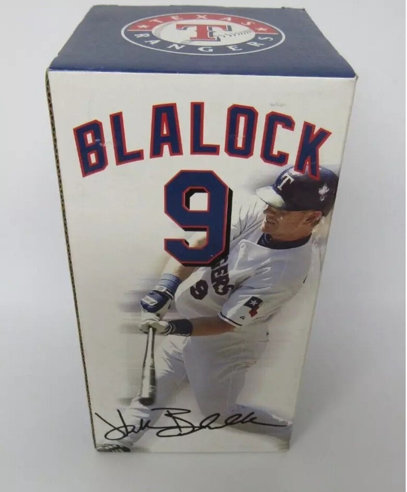 Hank Blalock #9 Bobblehead Texas Rangers MLB Baseball Sports SGA Collectible