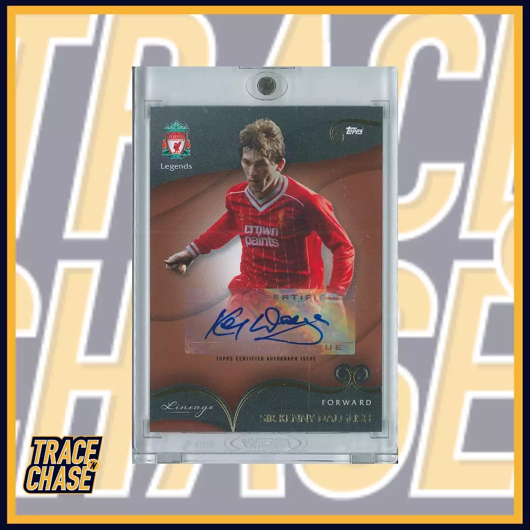 2022-23 Topps Liverpool FC Lineage Sir Kenny Dalglish Icon Auto Bronze 17/40