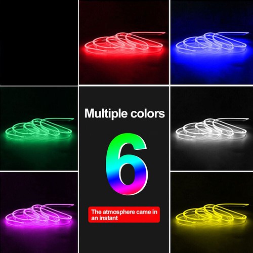Auto PKW LED Ambientebeleuchtung Innenraumbeleuchtung (USB Lichtleiste, 2/3/5M) - Picture 2 of 17