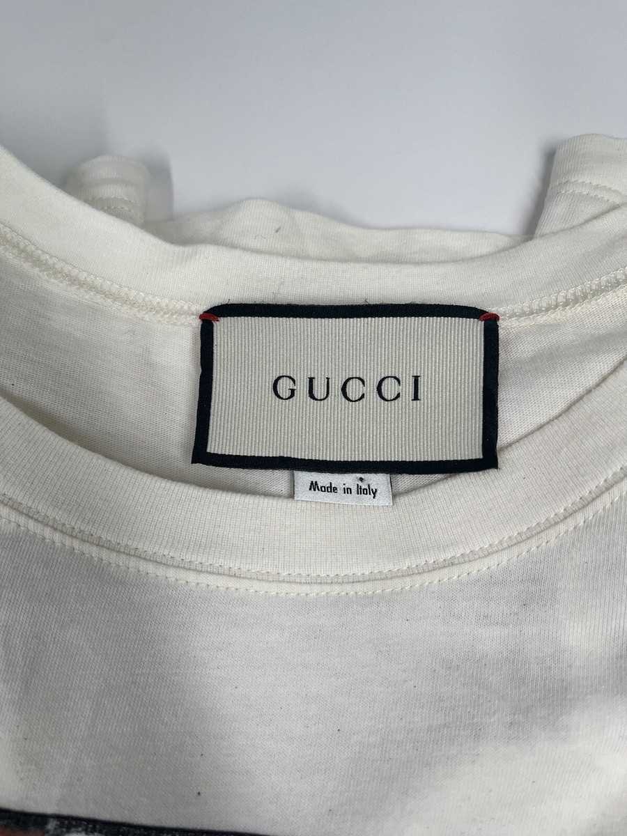 Authentic Gucci Off-White 'Magnetismo' Snow White T-Shirt Size M