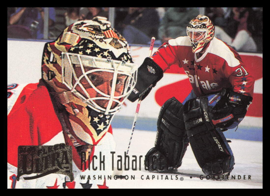 1994-95 Ultra #239 Rick Tabaracci Washington Capitals Hockey Card