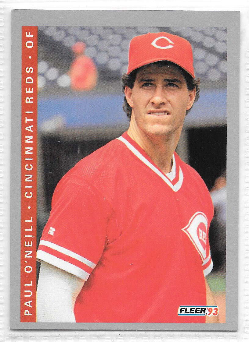 1993 Fleer #39 PAUL O'NEILL - Cincinnati Reds - NM/Mint