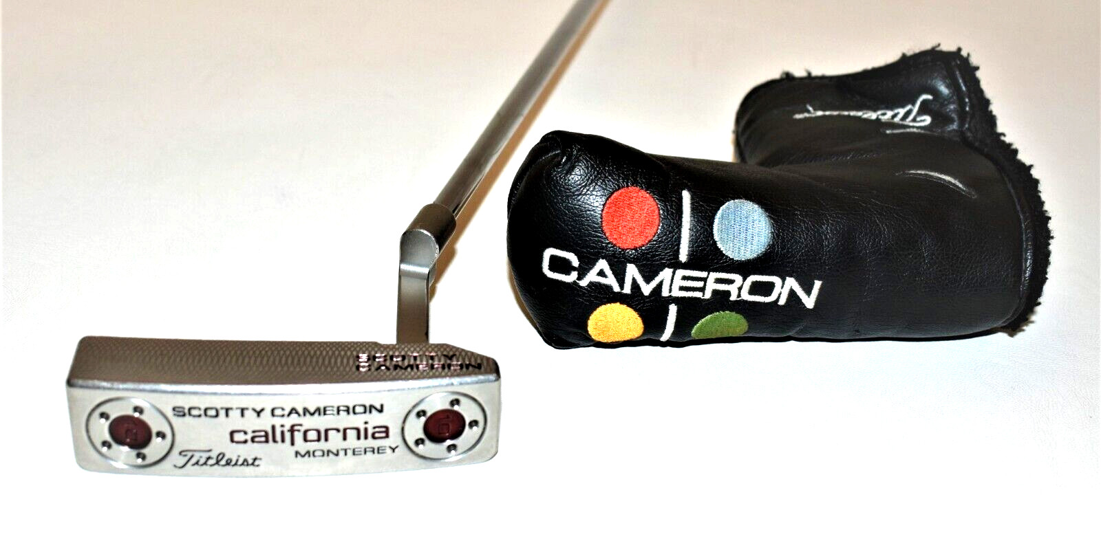 SCOTTY CAMERON TITLEIST California Monterey Golf Putter w/Head Cover 34" RH
