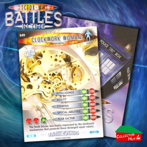 DOCTOR WHO Battles in Time #601-825 ULTIMATE MONSTERS RARE & COMMON Cards - Picture 50 of 213