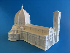 Florence Cathedral - Firenze FI, Italy - Scaled 100% Accurate Model Miniature