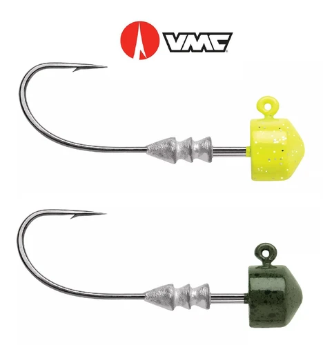 VMC Ned Rig Jig Heads Pike Perch Trout Chub Zander Bass Predator Lure Jigs