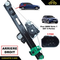 Partsline Elektrischer Fensterheber Hinten Rechts FüR BMW 1Er E87 51357138468