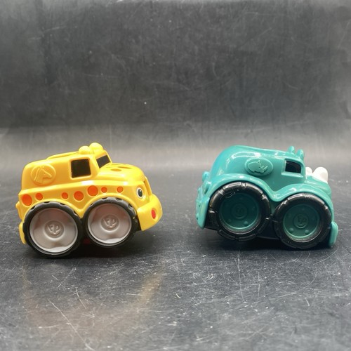 Fisher Price Lil' Zoomers Rockin' Roll Truck et 4 Roller Ball Cars T5772 Sounds - Photo 13/24