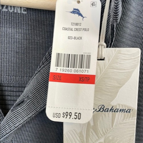 Tommy Bahama Uomo XS Island Zone Polo Manica Corta Pullover Elasticizzato Camicia Casual - Foto 11 di 11