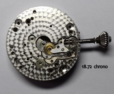 Longines  Ersatzteile   Cal.  18.72  Chronograph  Ersatzteile