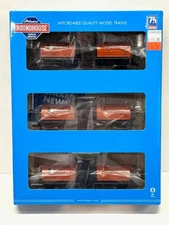 Roundhouse HO 3-Pack Hooker Chemical Tank Cars #1402, 1405, 1407.  1125. New!