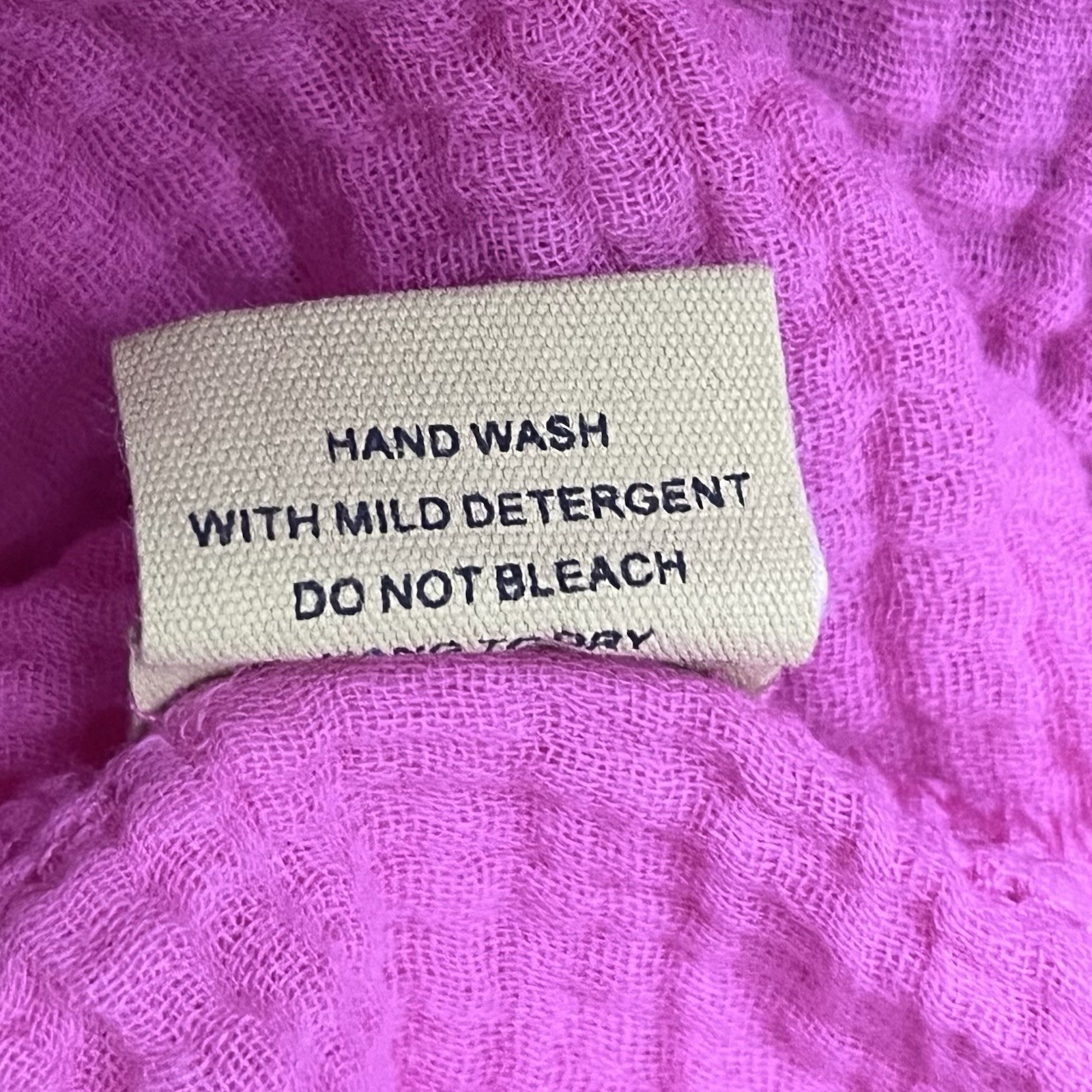 Love Notes Pink Gauze Sleeveless Blouse Women’s M Slub Knit Boho Coastal Beach