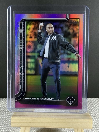 Derek Jeter #FPU-8 2025 Topps Update First Pitch card