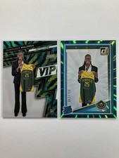 2025 Dominique Malonga SP RC Lot - Tiger Stripe & Teal Laser /125 Seattle Storm