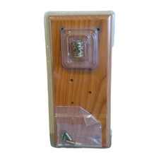 Gold Thimble Relief Flowers New In Blister With Wooden Stand Collection