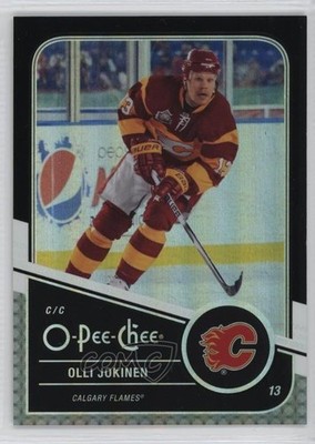 2011-12 O-Pee-Chee Rainbow Foil Black Border 85/100 Olli Jokinen #27 9hx