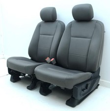 2015 2016 2017 2018 2019 Ford F150 F250 F350 Oem Gray Cloth Front Power Seats