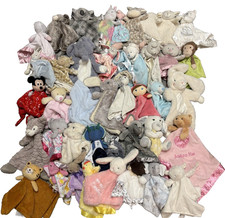 Lovey Security Blankets Lot Plush Baby Doll Reseller Wholesale Bundle 40 Pcs N