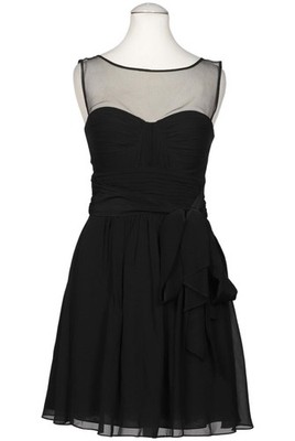 BCBG Max Azria Kleid Damen Dress Damenkleid Gr. 2XS Seide Schwarz #lkkukzd