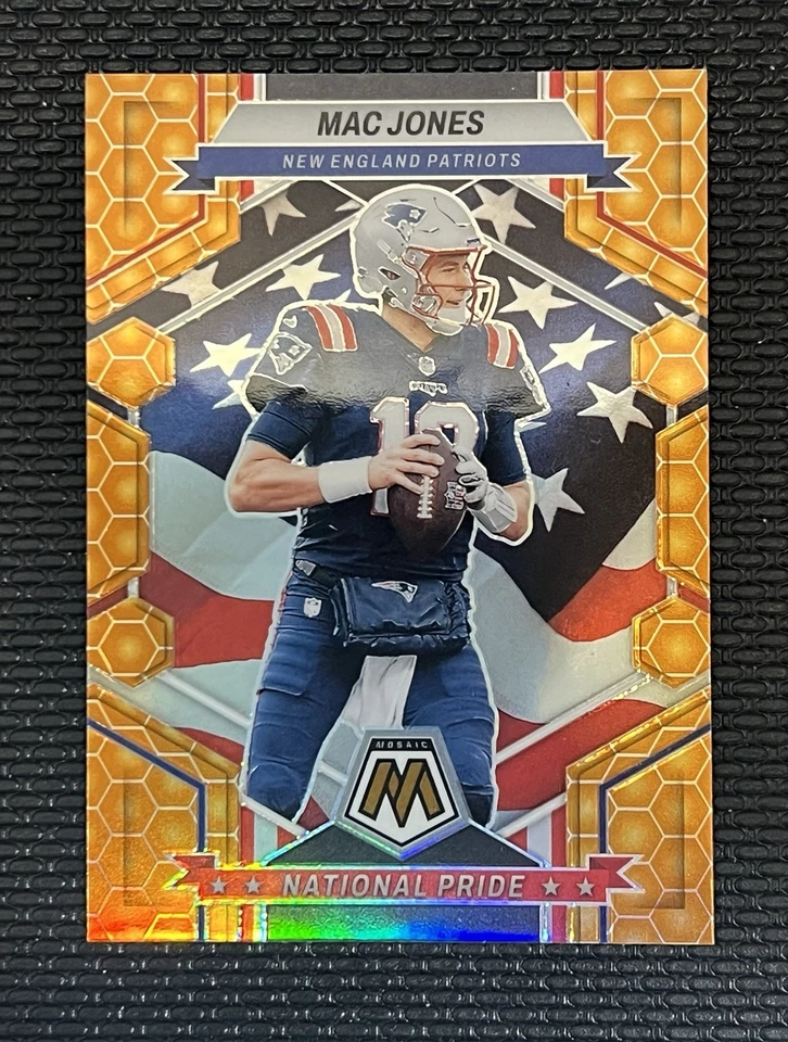 2023 Mosaic Mac Jones Honeycomb Prizm #261 Sp - Image 3 of 4