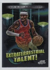 2023-24 Topps Cosmic Chrome Extraterrestrial Talent Shai Gilgeous-Alexander 1kp3