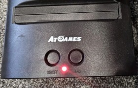 ATGames Sega Mega Drive Classic Plug & Play Console ONLY &ndash; Built-In Games &ndash; Work