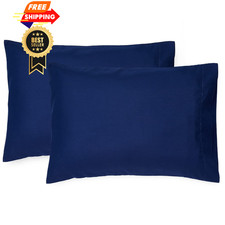 EXQ Home Toddler Pillowcases 13x18 Travel Pillow Envelope-13x18 Inch, Navy