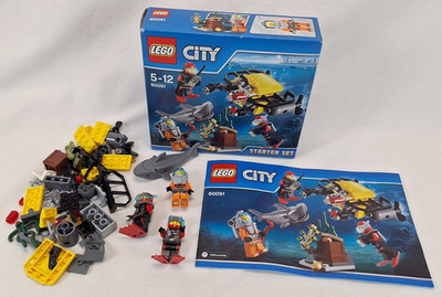Lego City 60091 Tiefsee Deep Sea Starter Set komplett mit Anleitung OBA + OVP