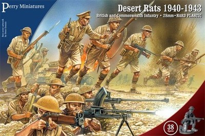 Wüstenratten 1940-43 28Mm Figuren X38 Perry Erster Weltkrieg
