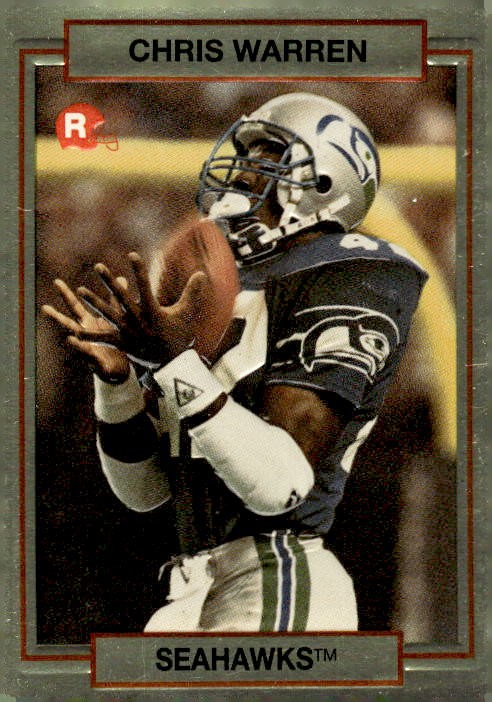 1990 Action Packed Rookie/Update #62 Chris Warren