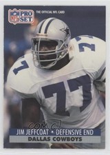 1991 Pro Set Jim Jeffcoat #479 0j1w