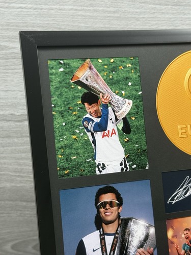 Tottenham Hotspur Spurs Europa League Winners 2025 Medal A4 Framed Print Display - Picture 2 of 8