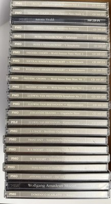 23 Classical Music CD Lot Vienna Master Series PMG Pilz Bach Beethoven Mozart +