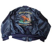 Vintage King Louie Jacket Mens XL Satin Bombe...