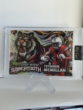 Tetairoa McMillan TRUE 1/1 SABERTOOTH!