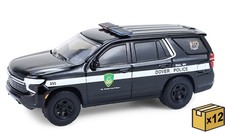 Greenlight Collectibles 30549-CASE 1:64 Dover Police 2024 Chevrolet Tahoe SUV