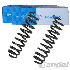 2X PROFLEX FAHRWERKSFEDERN HINTEN PASSEND FÜR HYUNDAI IX35 KIA SPORTAGE