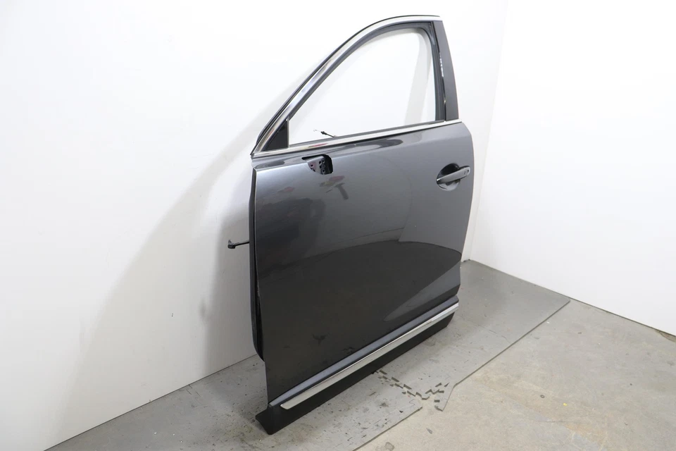 Mazda CX-9 2016-2023 montaje de puerta delantera izquierda del lado del conductor OEM GRIS_46G Foto 2 de 4