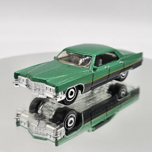 2015 MATCHBOX 1969 CADILLAC SEDAN DEVILLE GREEN DIECAST CAR_S ONE ONE
