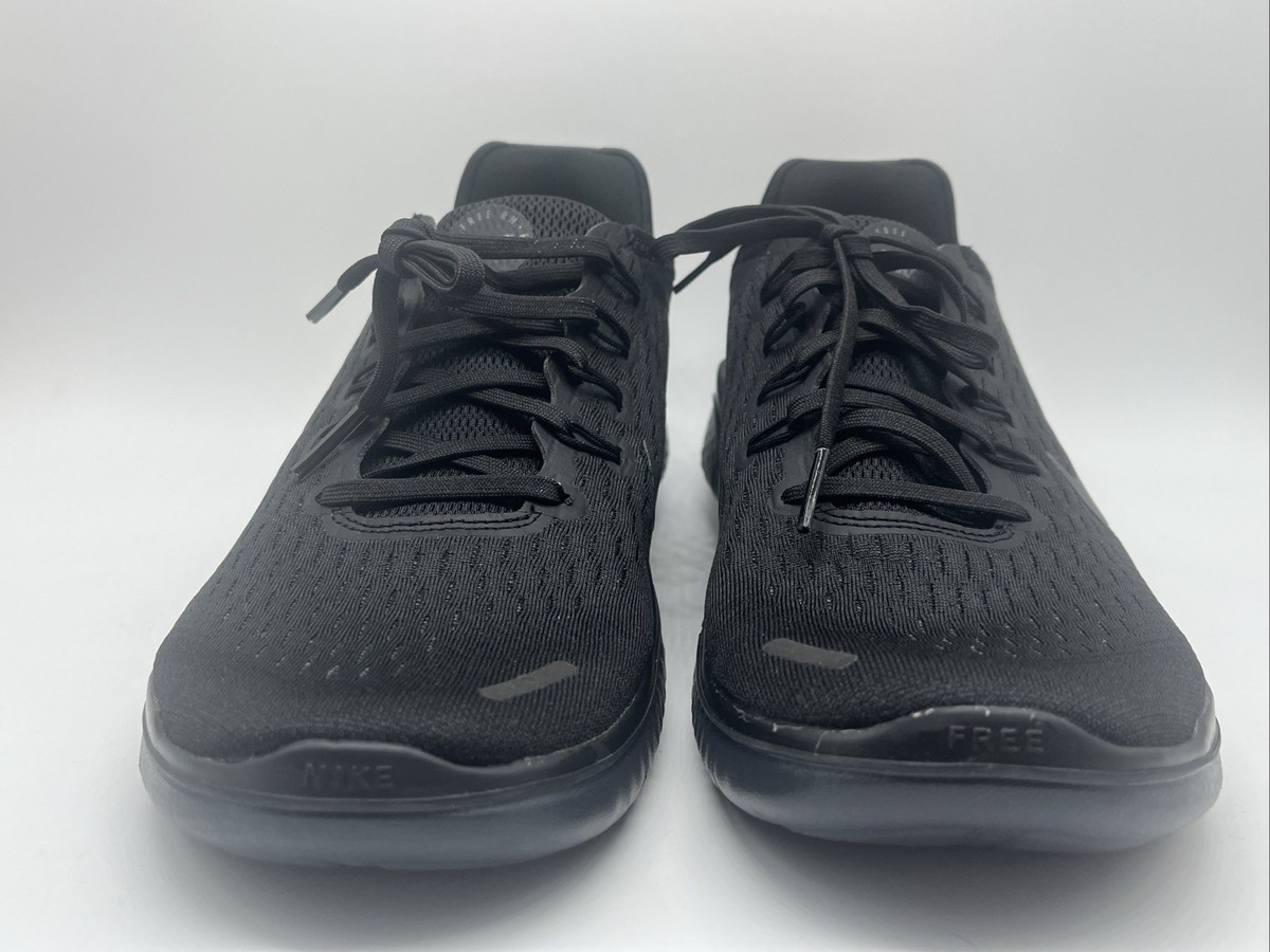 Size 11.5 - Nike Free RN 2018 Black for sale online | eBay