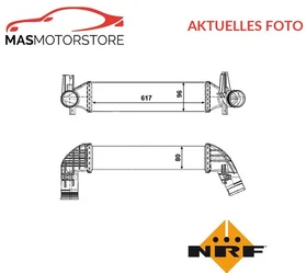 LADELUFTKÜHLER KÜHLER LADELUFT NRF 30463 A NEU OE QUALITÄT