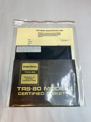 Radio Shack TRS-80 Model II COBOL Run-Time Certified Diskette #22
