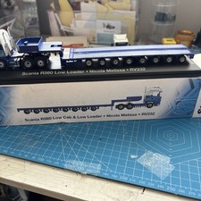 Oxford Diecast 1:76. Atlas Editions Scania R560 Low Cab Low Loader.