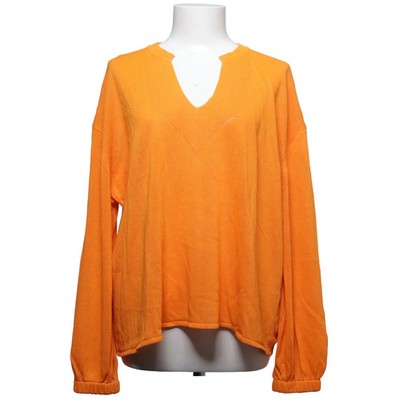 Zara, Strickpullover, Größe: M, Orange, Einfarbig, Feinstrick, Damen #SSL
