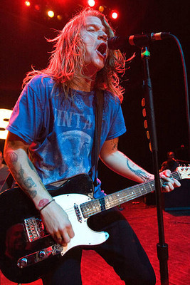 Aaron Gillespie of The Almost at The Fillmore on October 17 2009 i- Old Photo