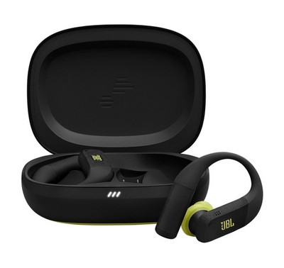 JBL Endurance Peak 4 Black/Lime Wireless Sports Earbuds with Noise Cancellation