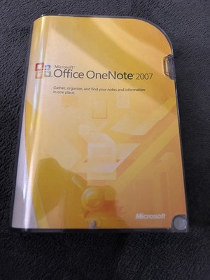 Microsoft Office OneNote 2007 (mit Product Key) Kostenloser Versand + Verpackung
