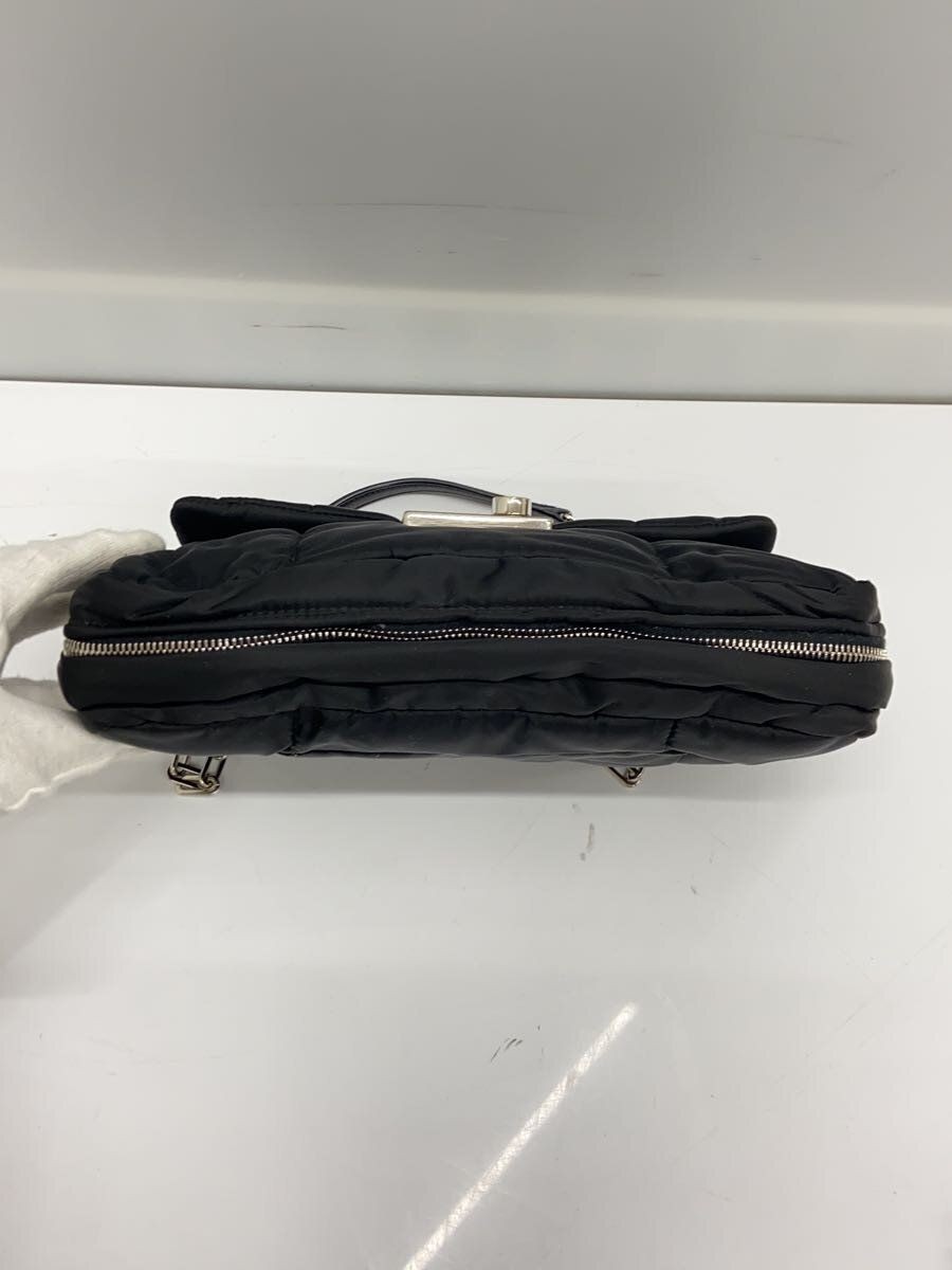 PRADA Shoulder bag nylon Black Used thumbnail 4