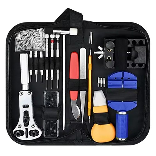 147PCS Watch Repair Tool Kit Watch Back Case Opener Link Pin Remover Set