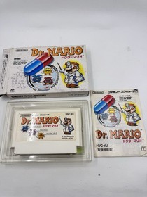 Dr. Mario Nintendo Famicom [CIB] (Good Condition) Tested & Working